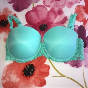 VS PINK Date Multi-Way Lace Push Up Bra